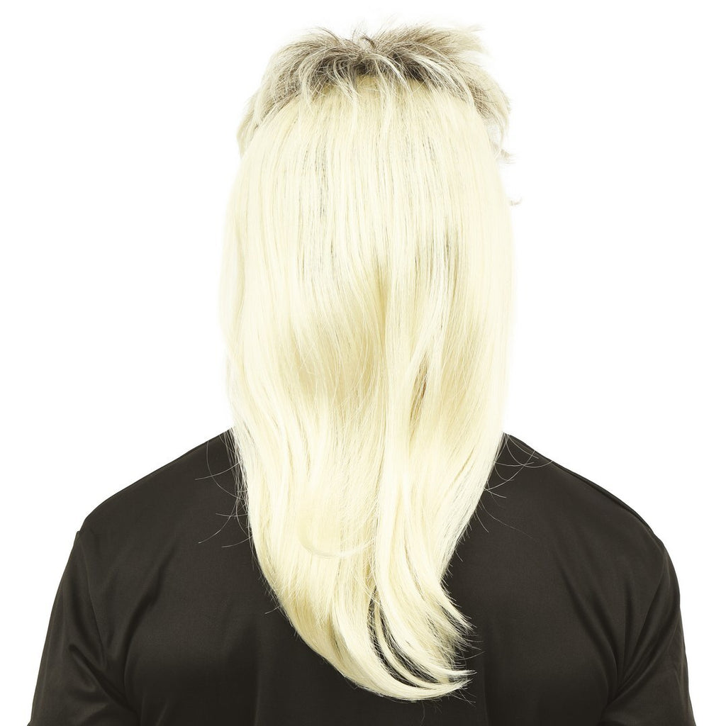 80s mullet wig - blonde