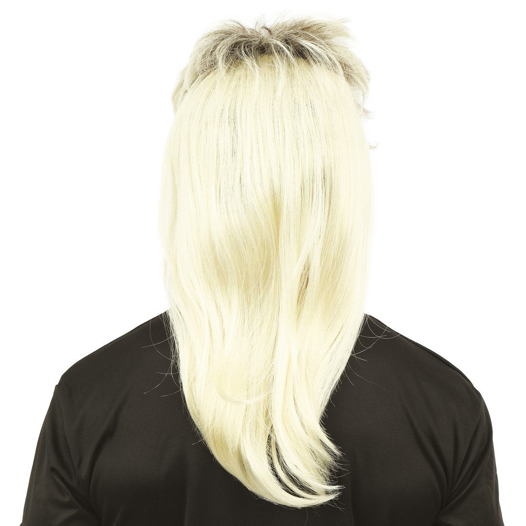 80s mullet wig - blonde