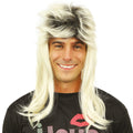 80s mullet wig - blonde