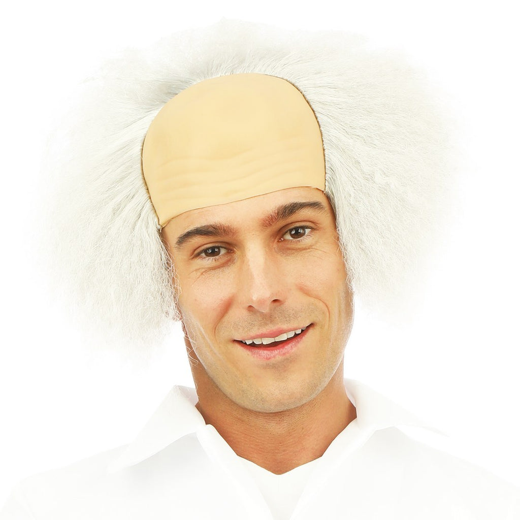 Professor-Perücke - grau