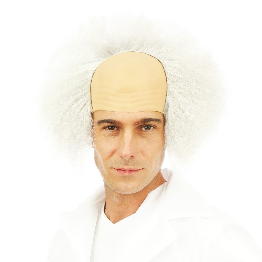 Professor-Perücke - grau