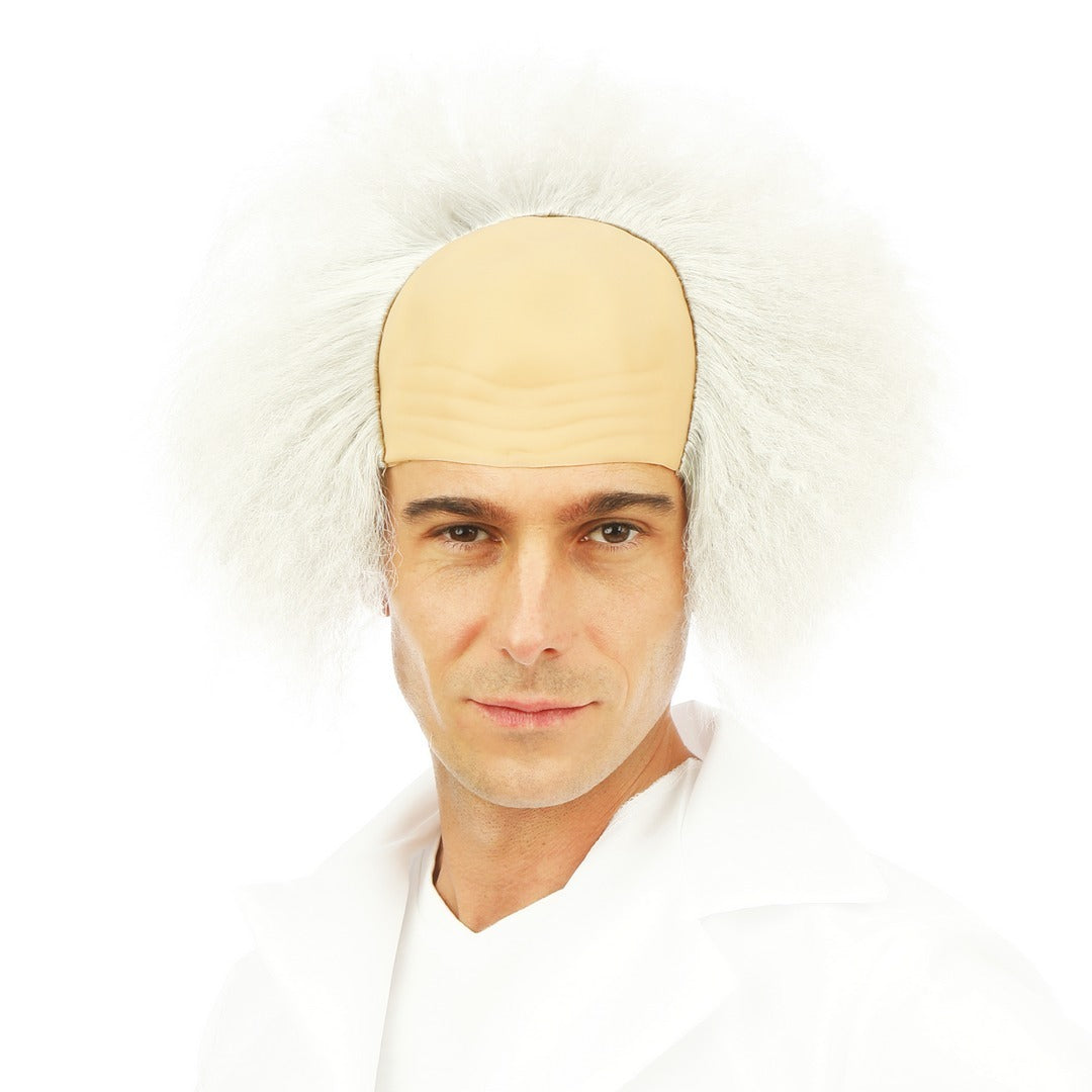 Professor-Perücke - grau