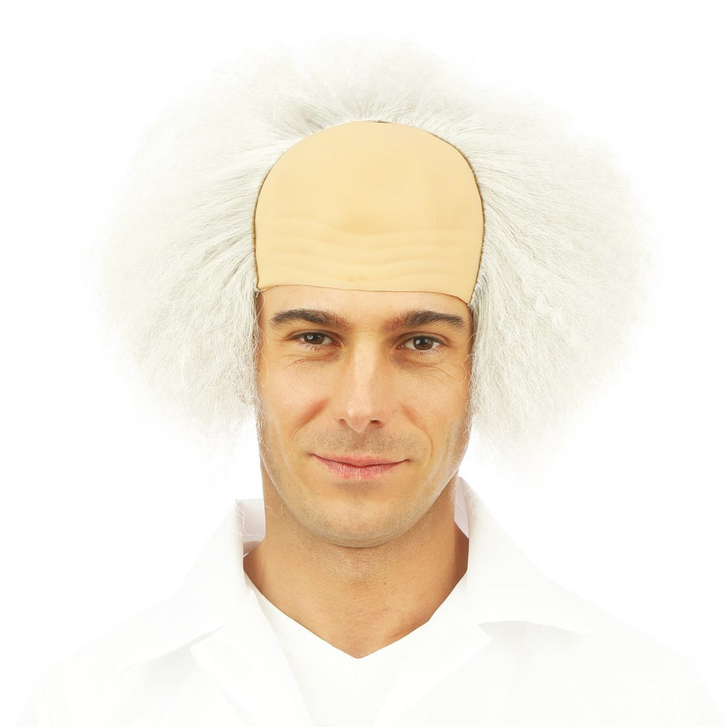 Professor-Perücke - grau