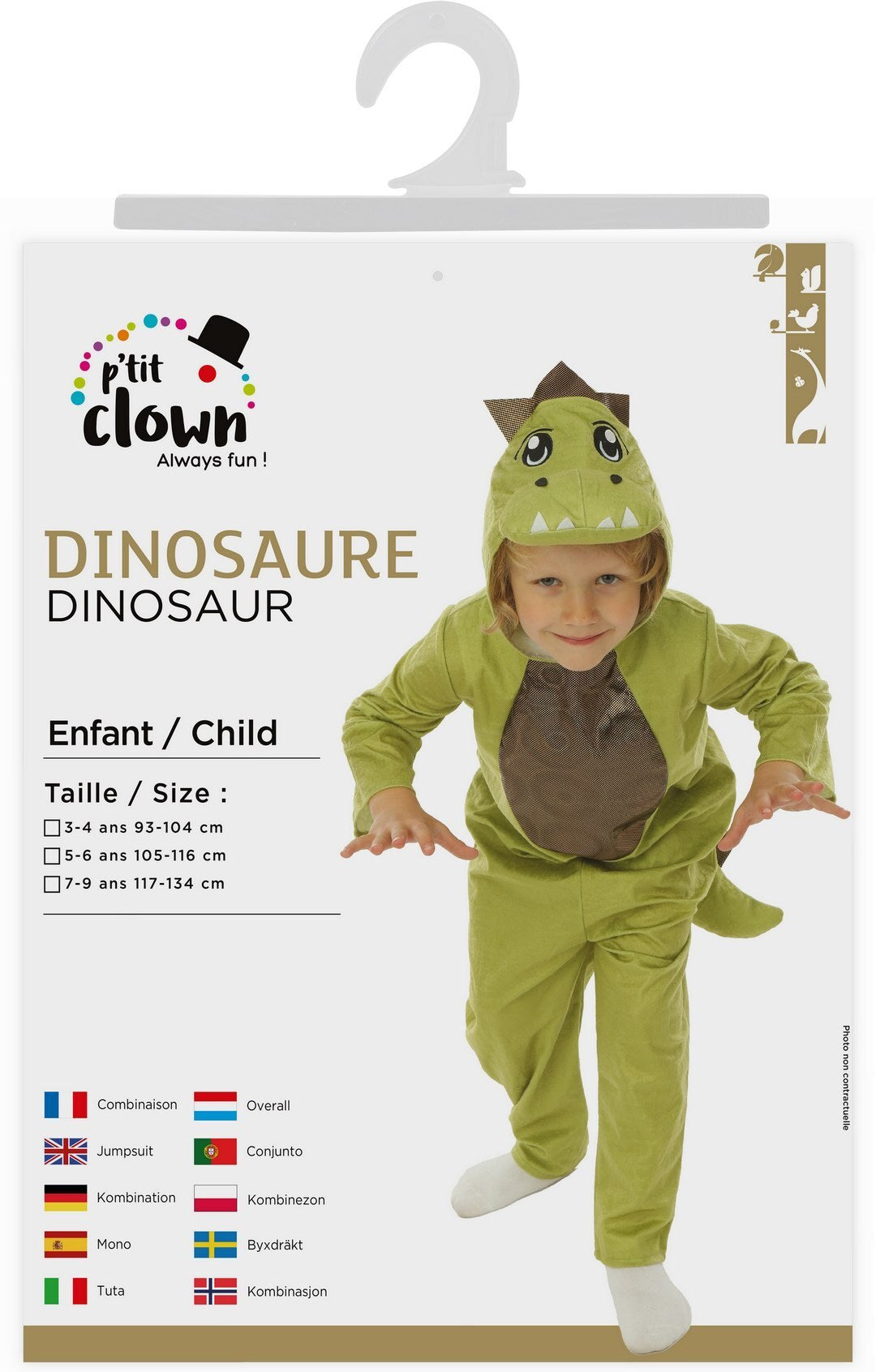 Dinosaurierkostüm - Kind