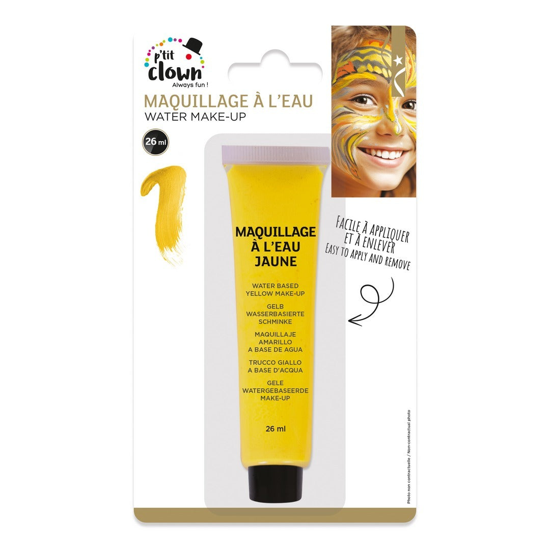 Fard à l'eau en tube - 26ml - jaune