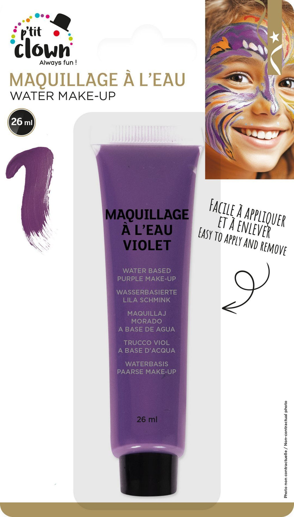 Fard à l'eau en tube - 26ml - violet