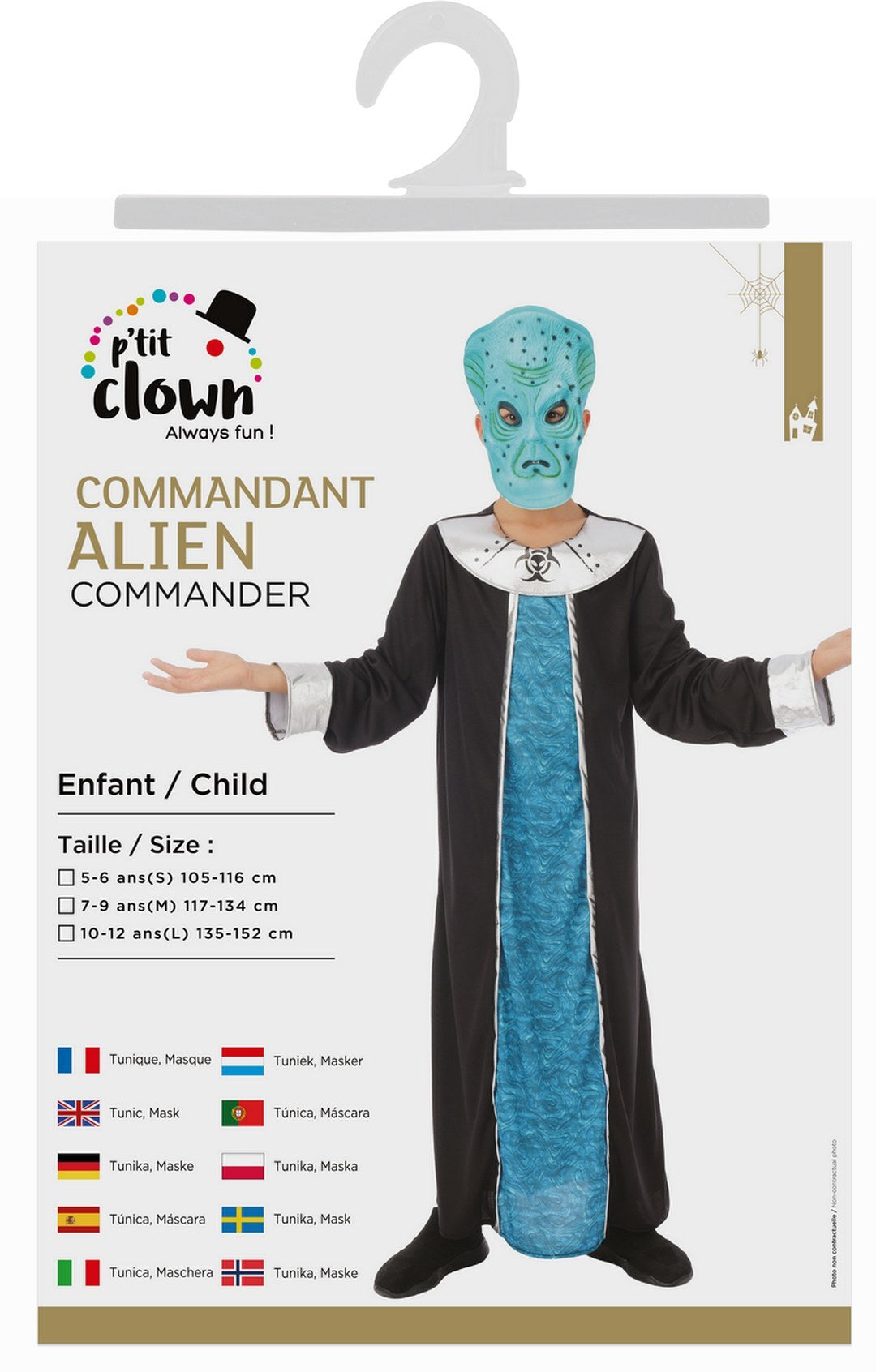 Alien-Kommandantenkostüm