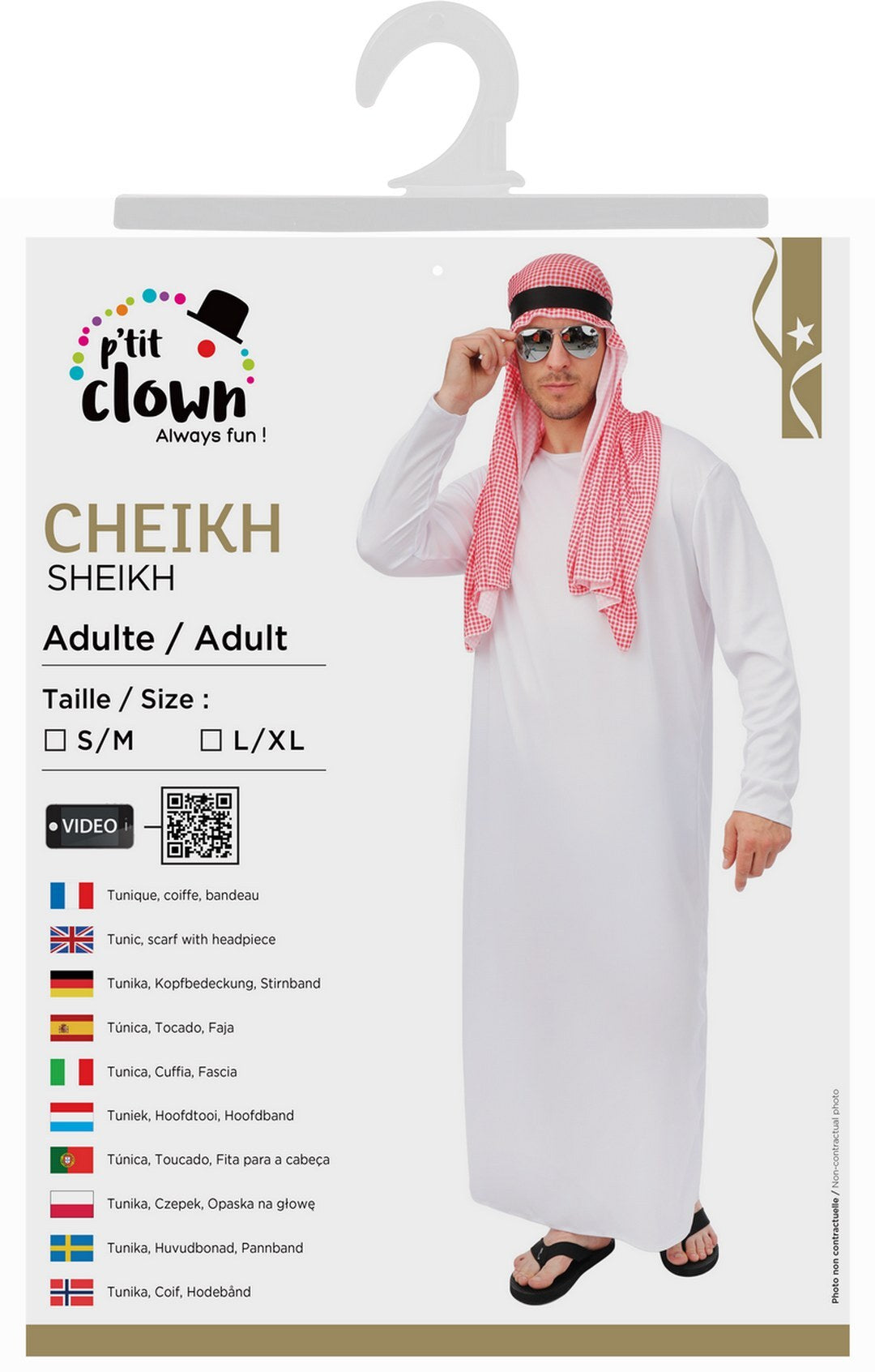 Costume cheikh - adulte