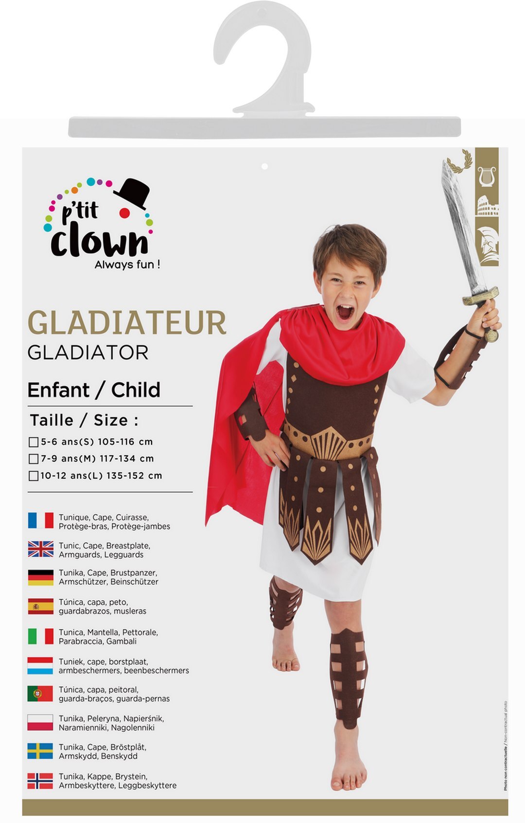 Gladiatorenkostüm – Kind