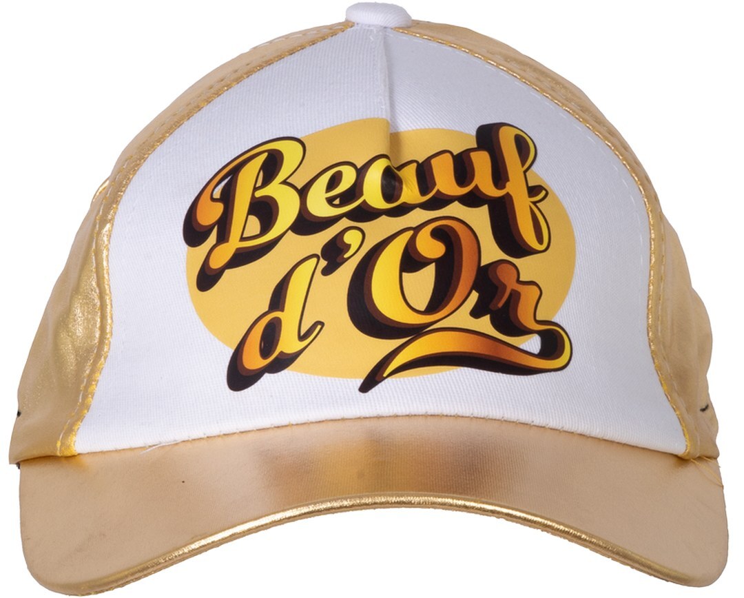 Cap mit Haaren - Goldener Proll - Erwachsene
