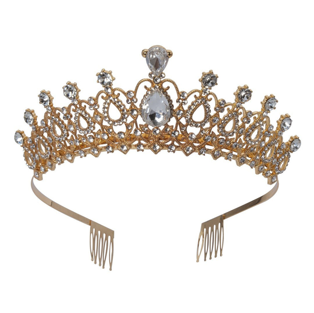 Diadème princesse - métal - or
