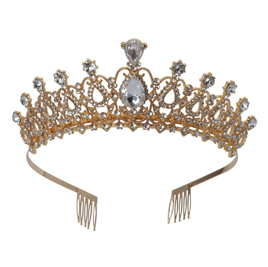 Diadem Prinzessin - Metall - Gold