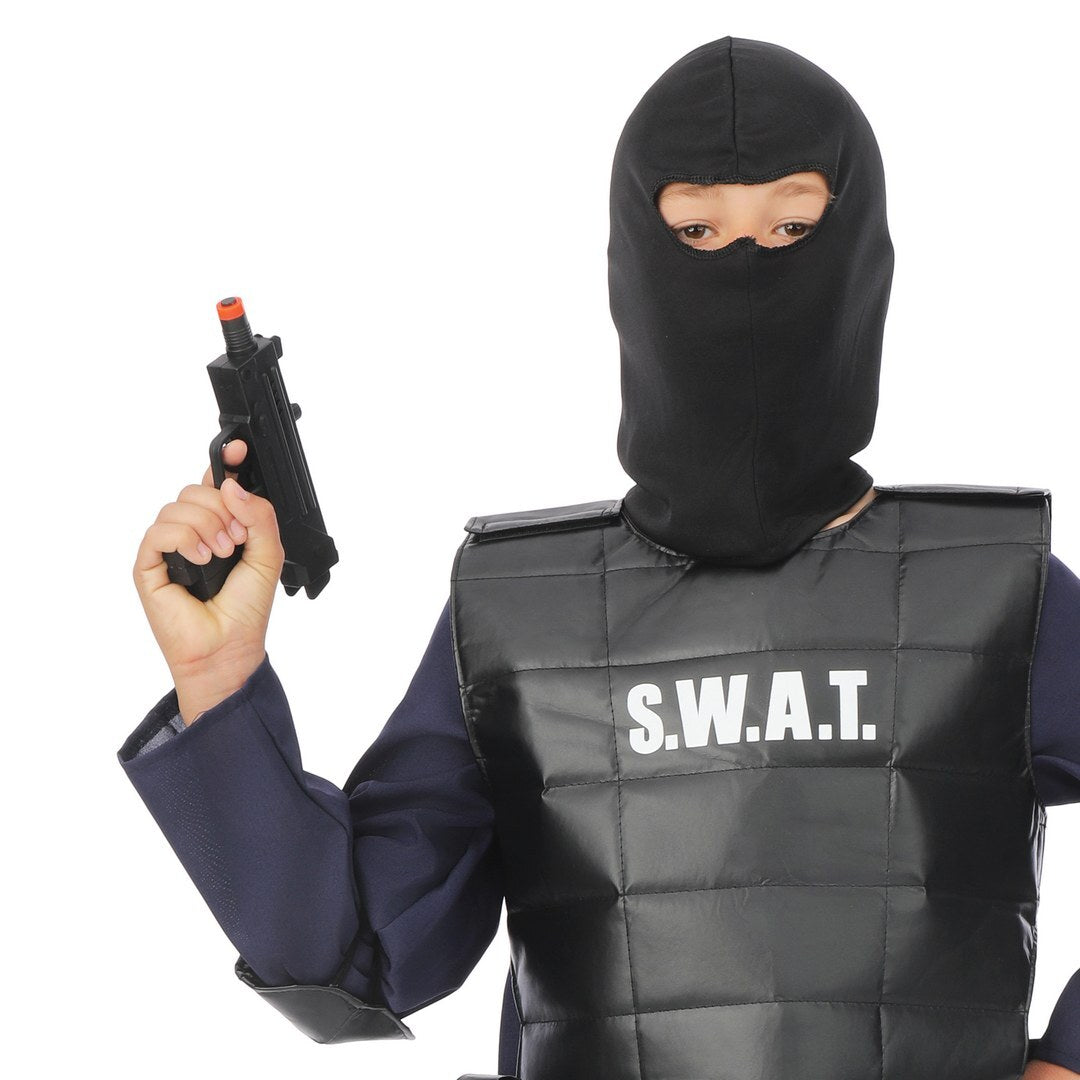 Mini-Maschinenpistole Uzi mit Feuerstein – 18cm