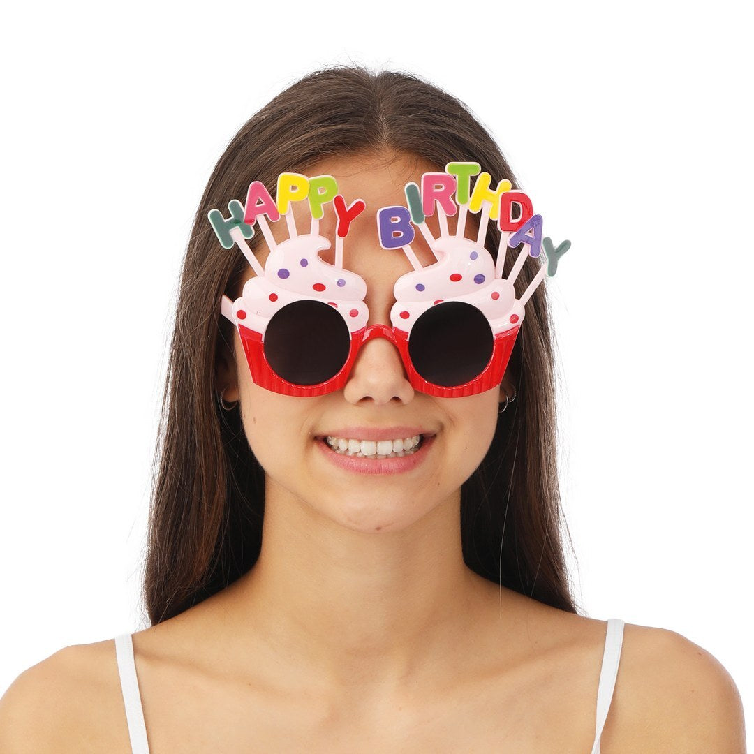 Steampunk-Brille rund - Metallgestell