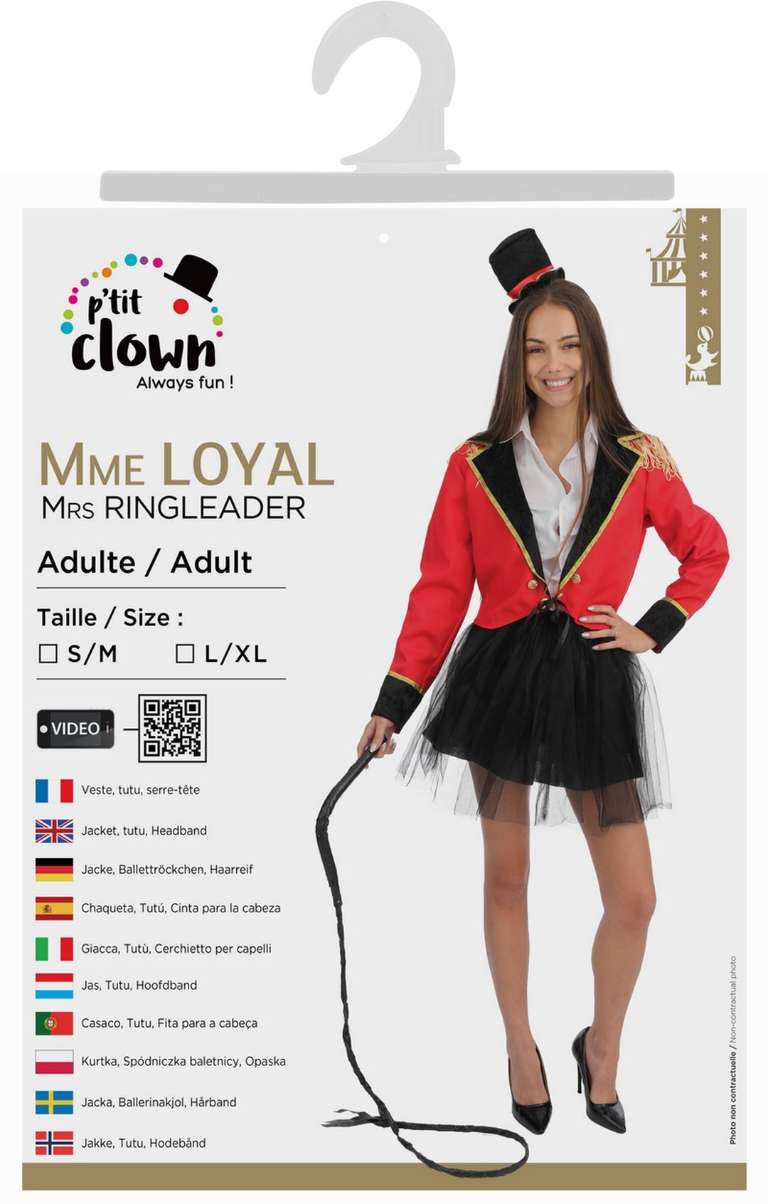 Costume Mme Loyal - adulte