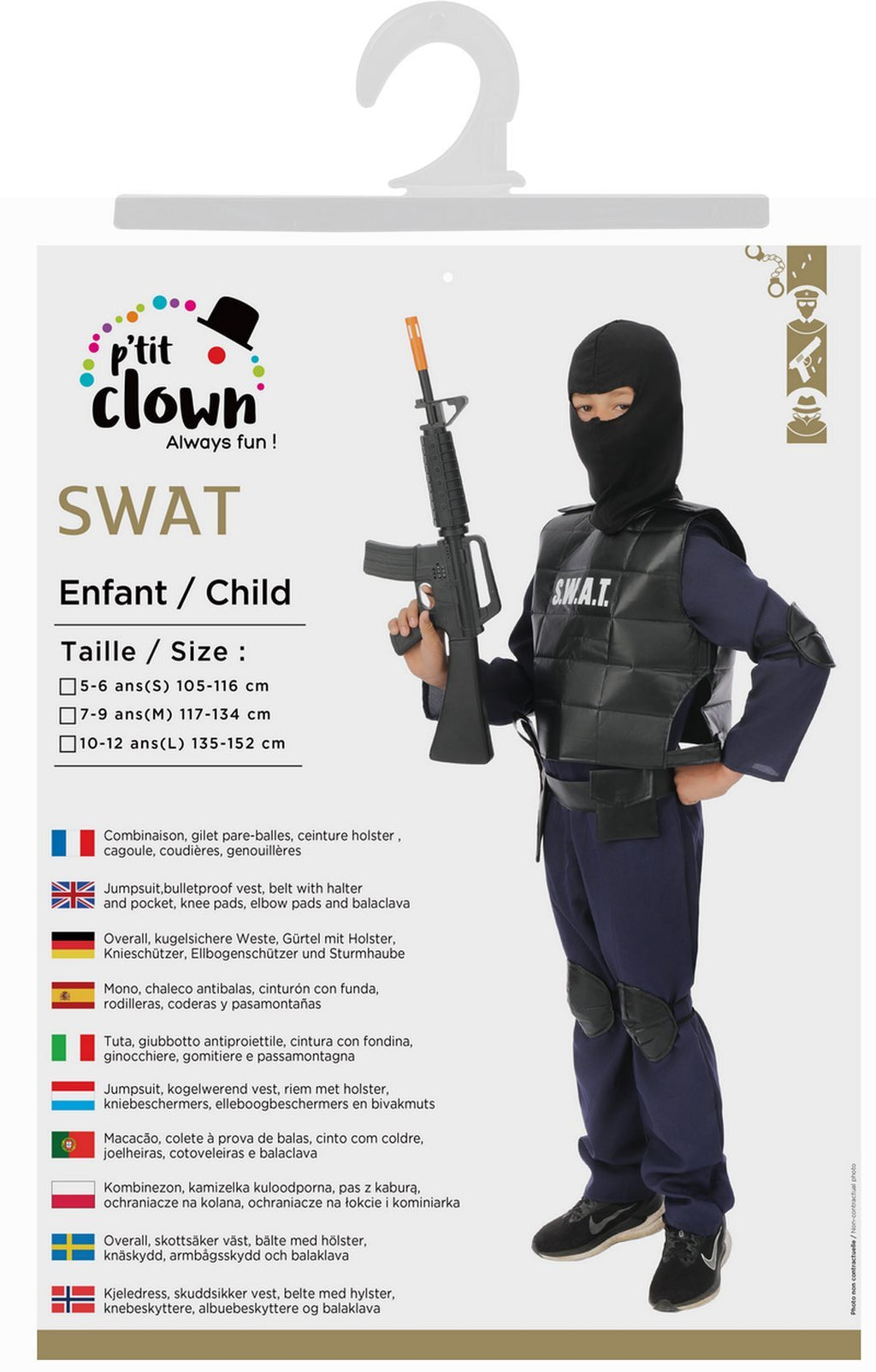 Costume SWAT - enfant -
