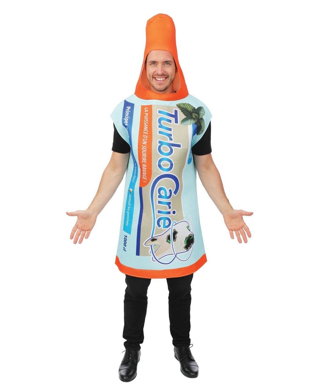Costume dentifrice Turbocarie - adulte