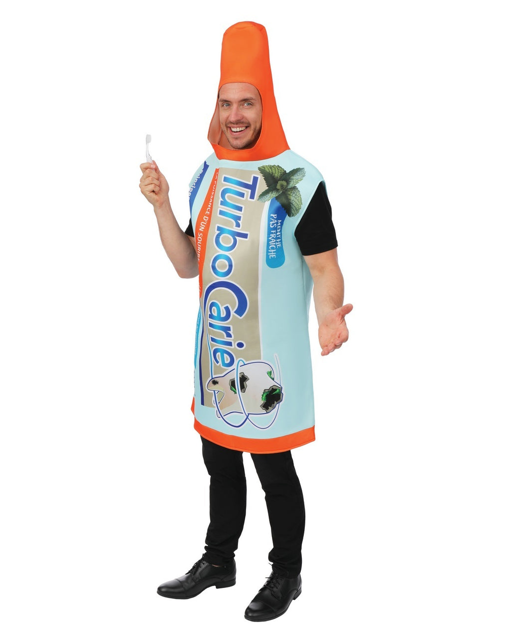 Costume dentifrice Turbocarie - adulte