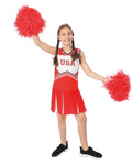 Cheerleader-Kostüm - rot