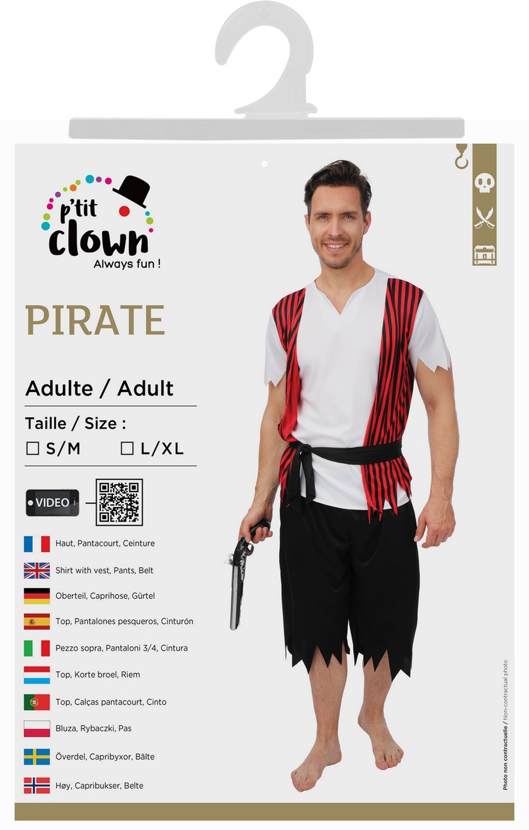 Piratenkostüm – Herren
