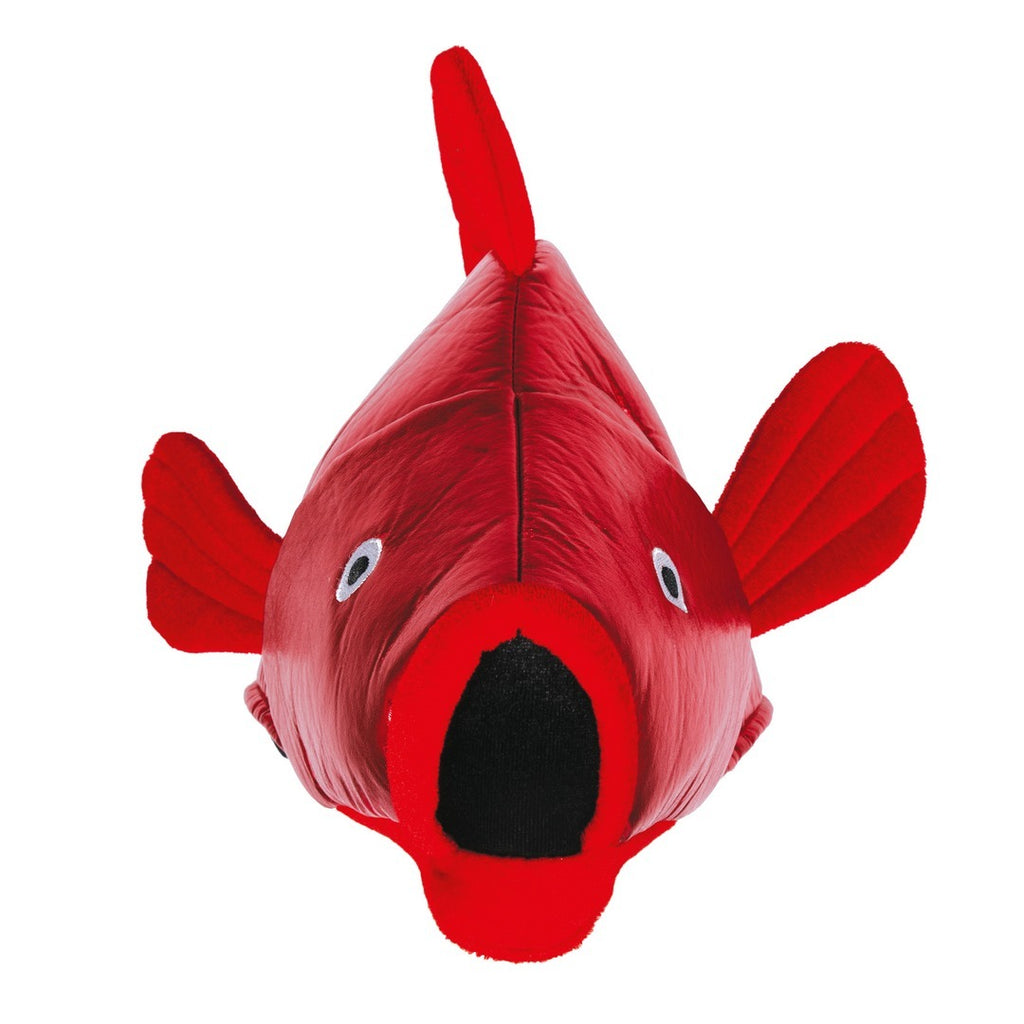 Chapeau poisson - rouge - adulte