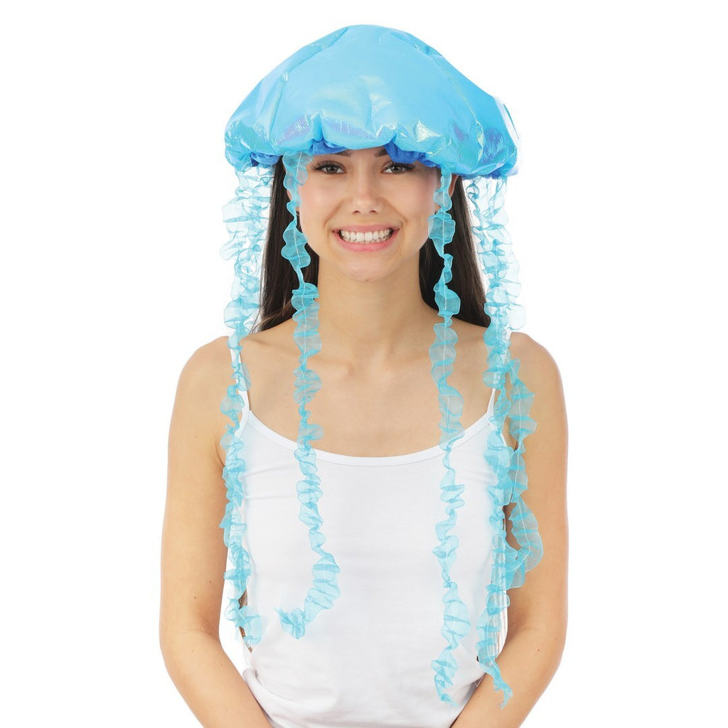 Chapeau méduse - bleu - adulte