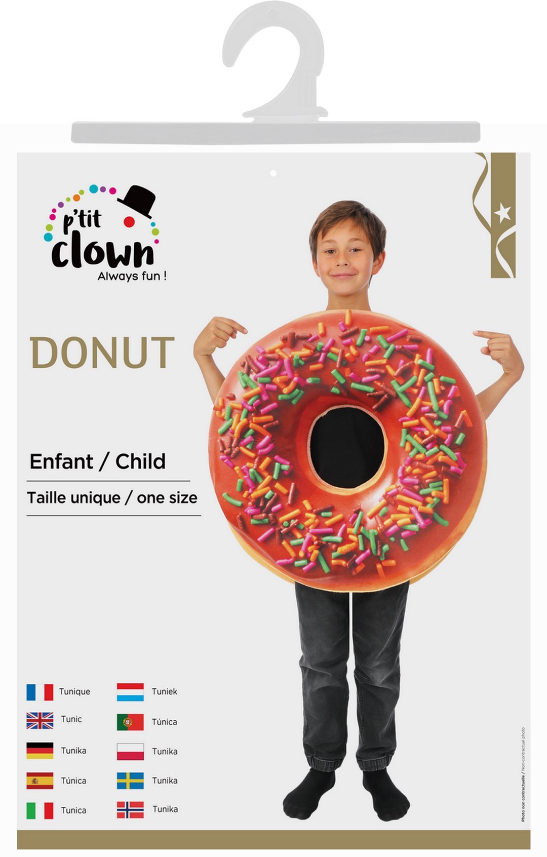 Donut-Kostüm - Kind - Einheitsgröße