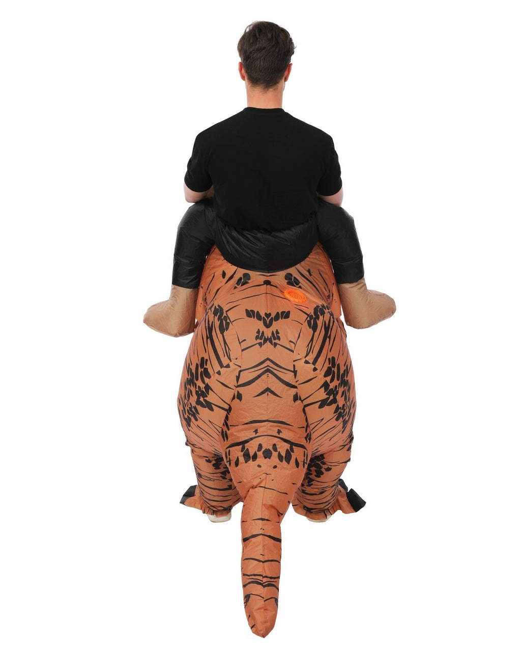 Aufblasbares Dinosaurierkostüm zum Aufsitzen – Erwachsene