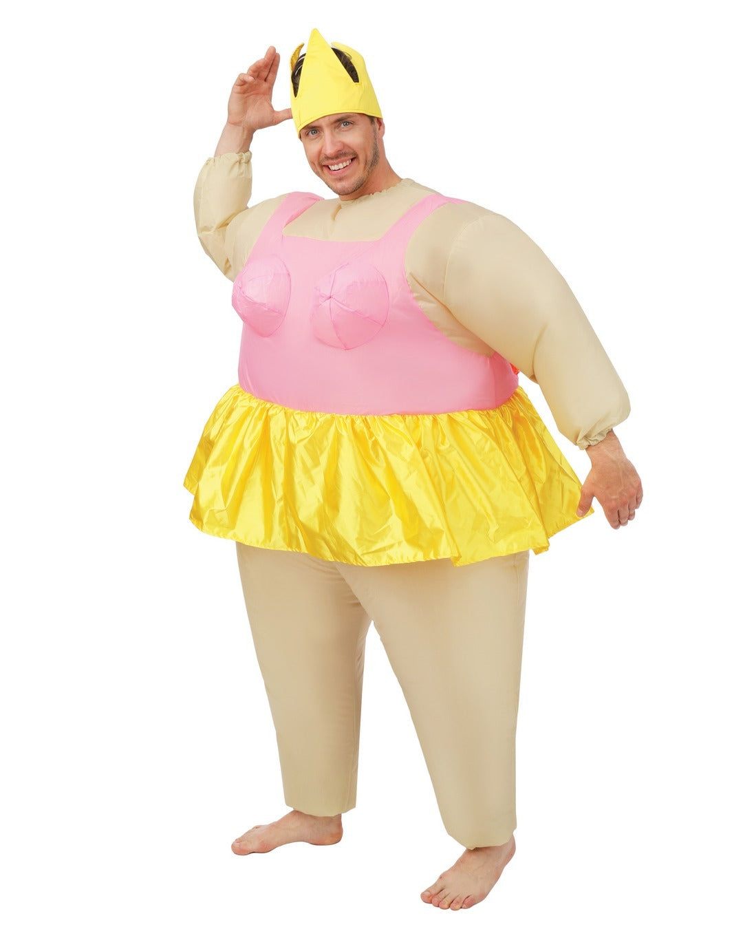 Aufblasbares Ballerina-Kostüm - Erwachsene - Einheitsgröße