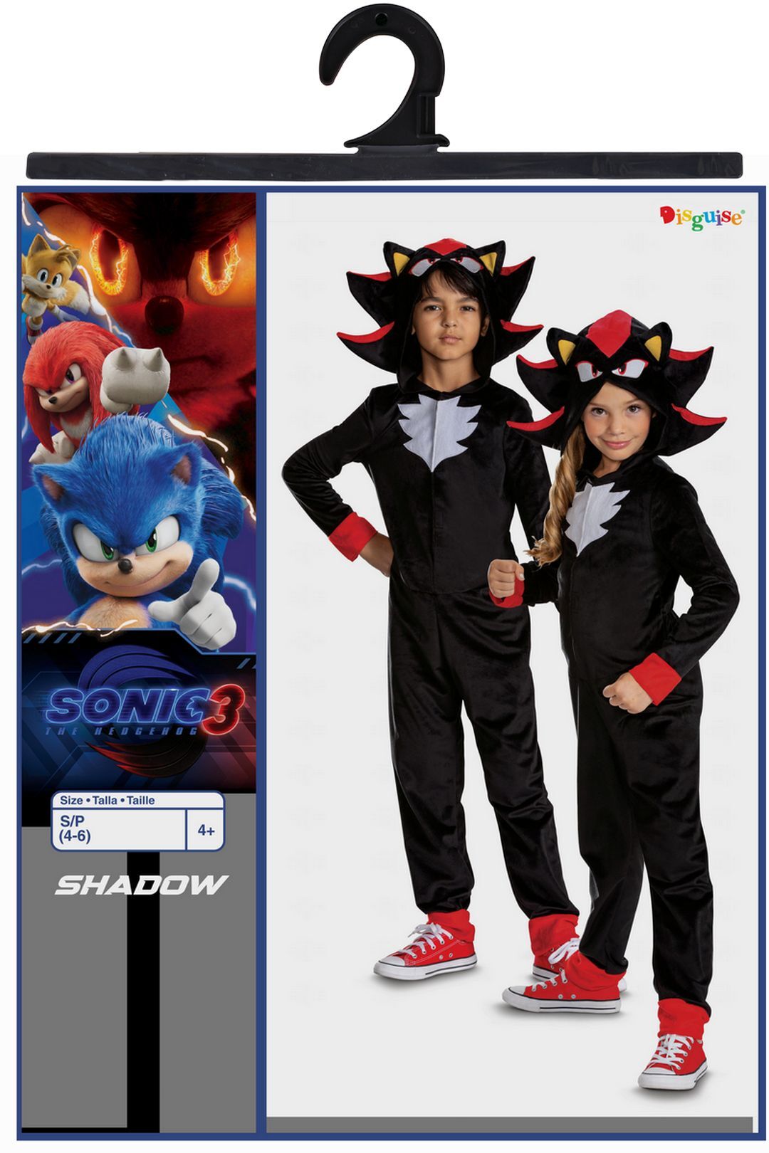 Sonic™ - Shadow Kostüm - Classic - Sonic - Kind