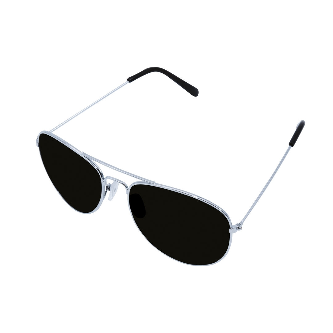 Pilotenbrille - schwarz