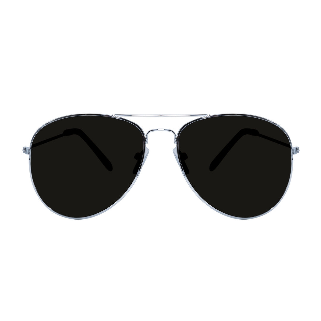 Pilotenbrille - schwarz