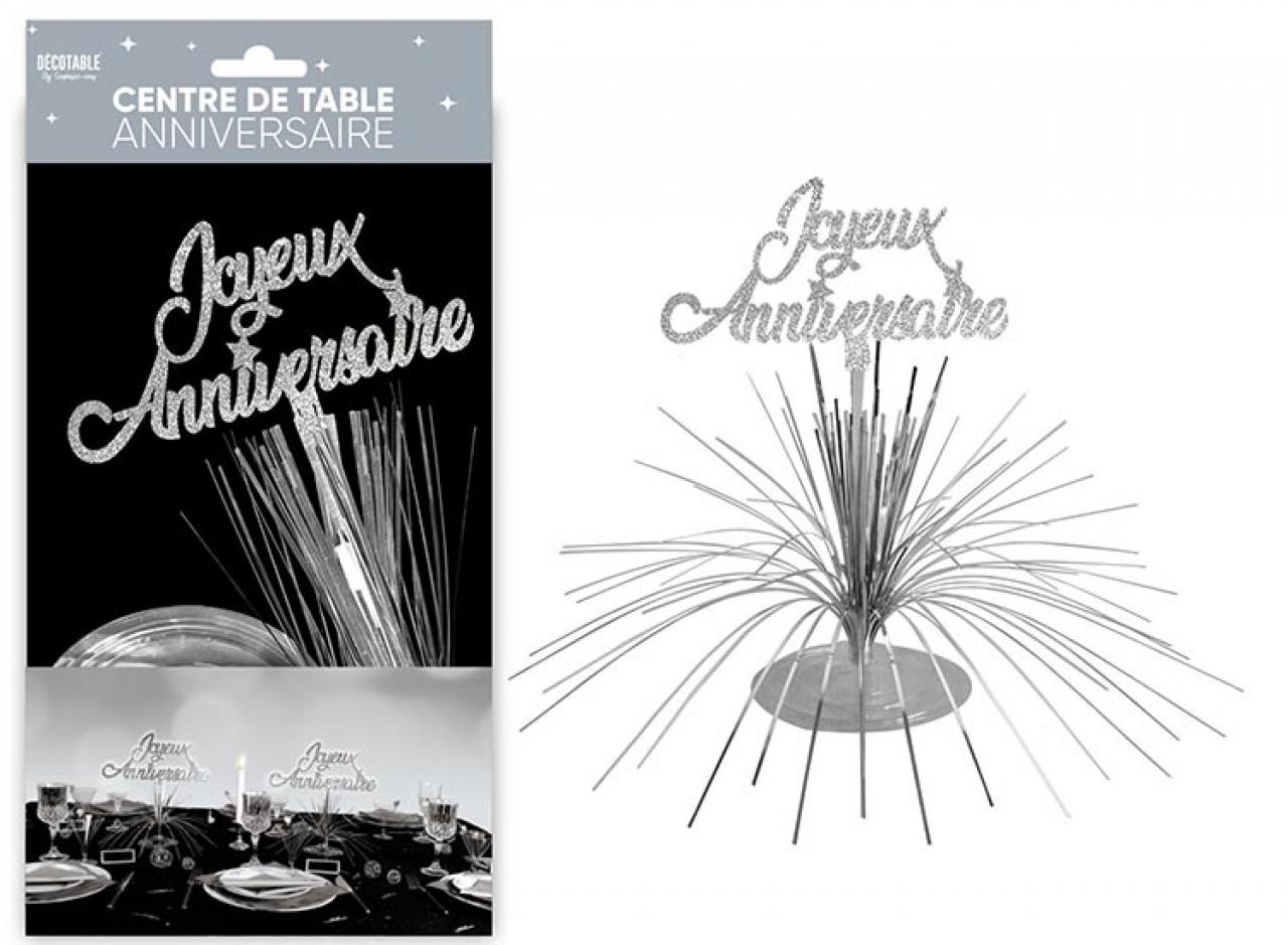 Centre de Table Joyeux anniversaire