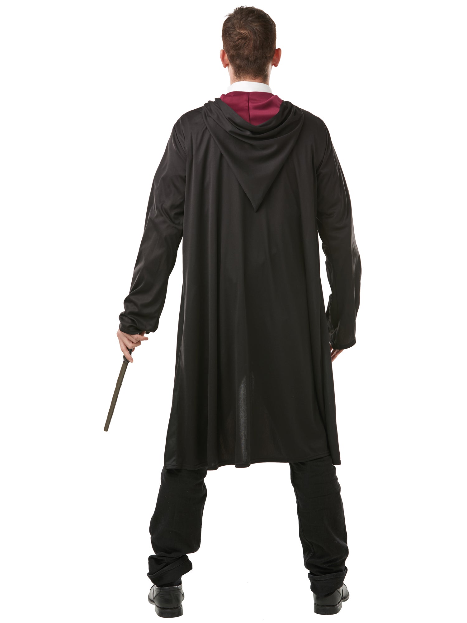 Klassisches Harry Potter Kostüm für Erwachsene + Zauberstab + Krawatte