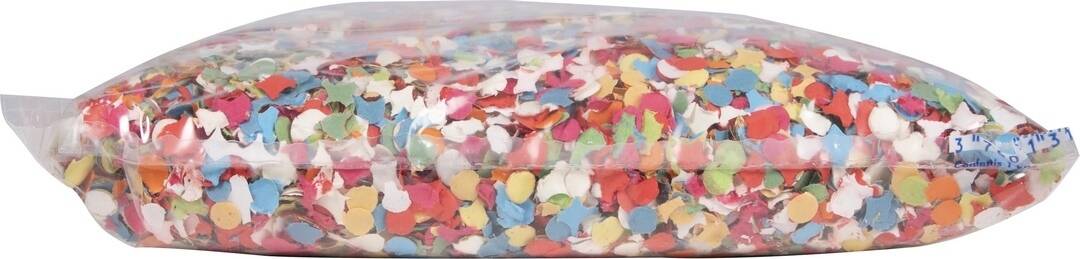 Konfetti - mehrfarbig - 1 kg
