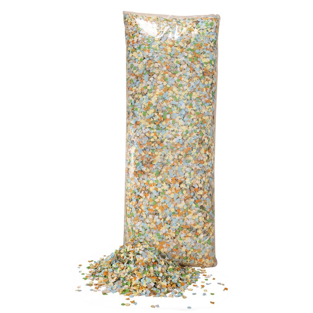 Konfetti - mehrfarbig - 1 kg