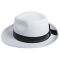 Chapeau feutre borsalino - adulte - blanc