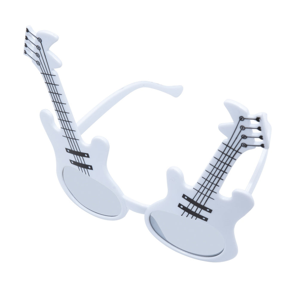 Lunettes guitare - blanc