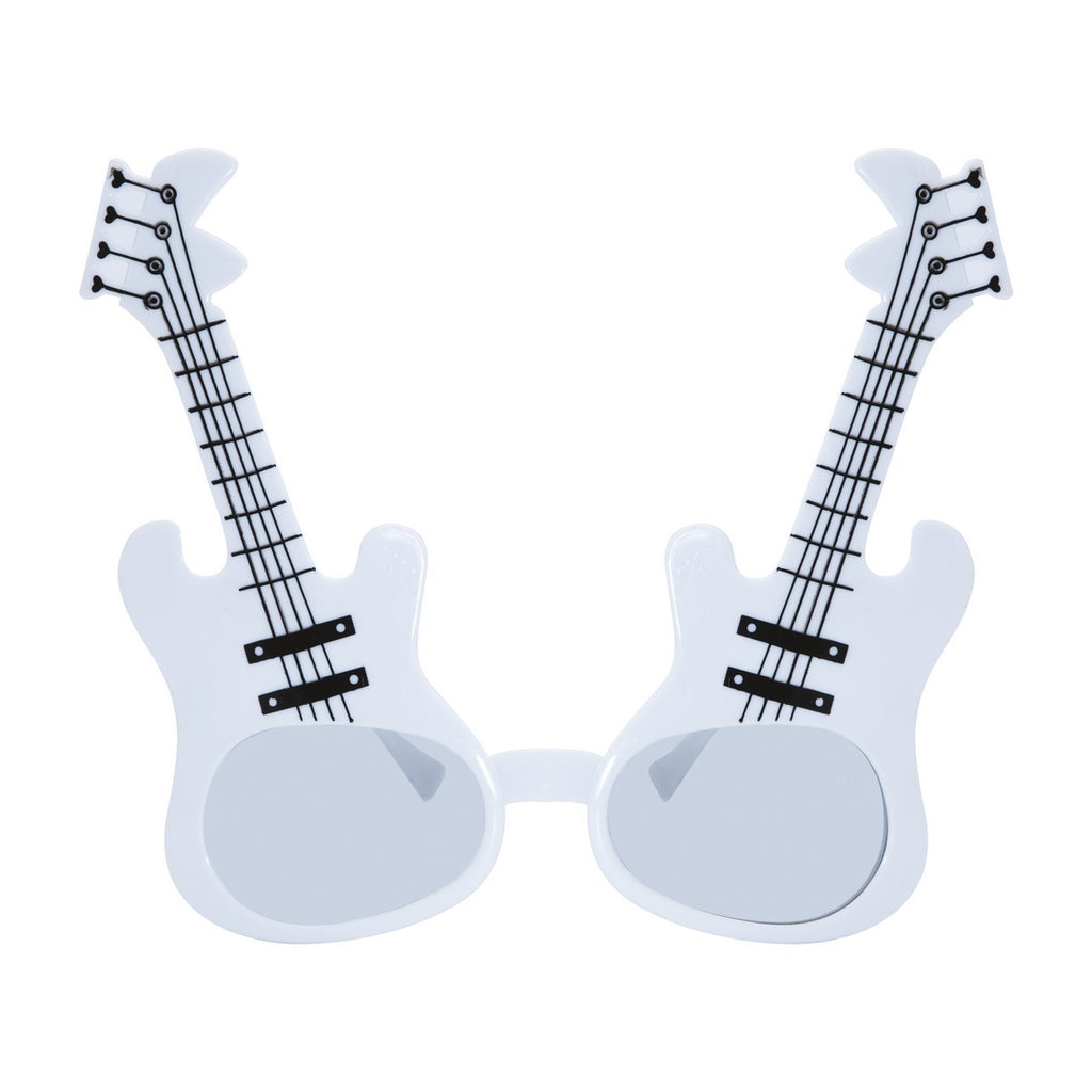 Lunettes guitare - blanc