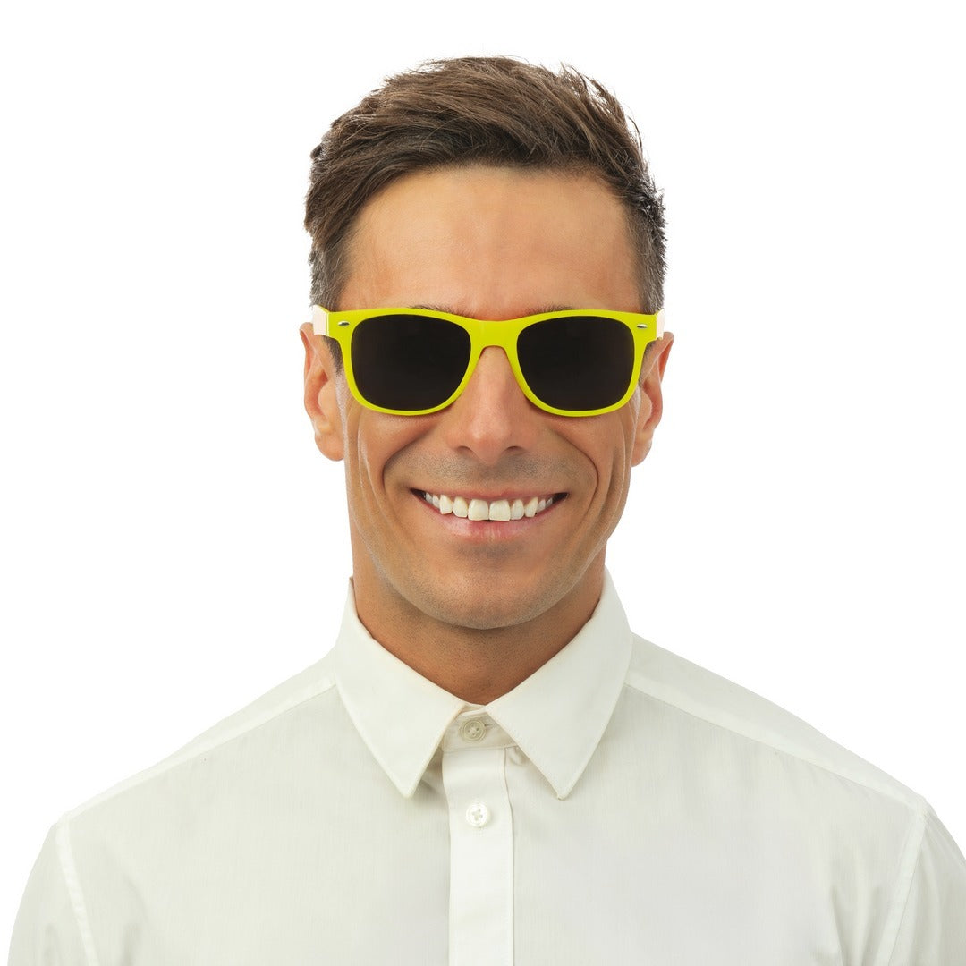 Blues Brothers Brille - Neongelb