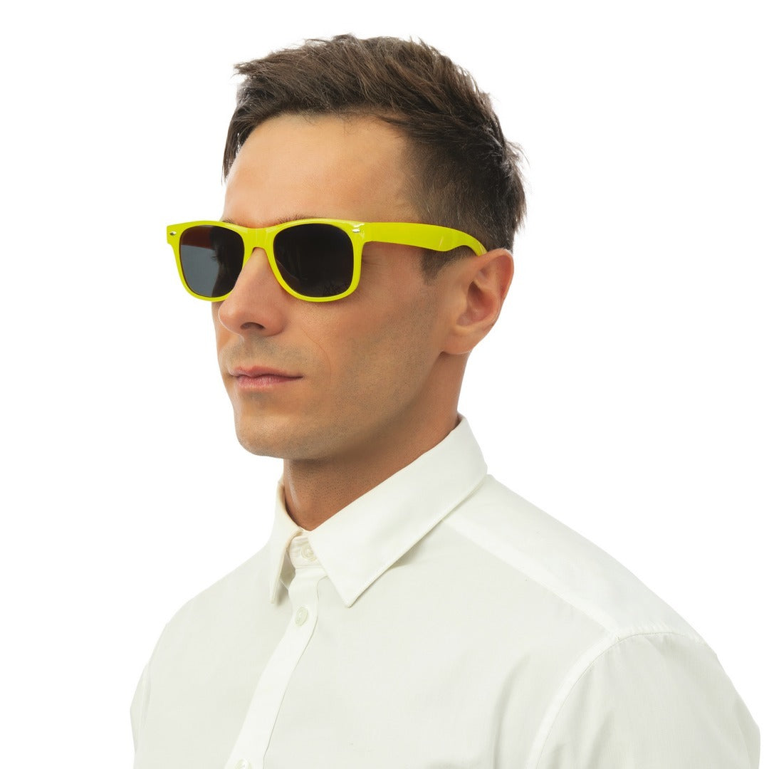 Blues Brothers Brille - Neongelb