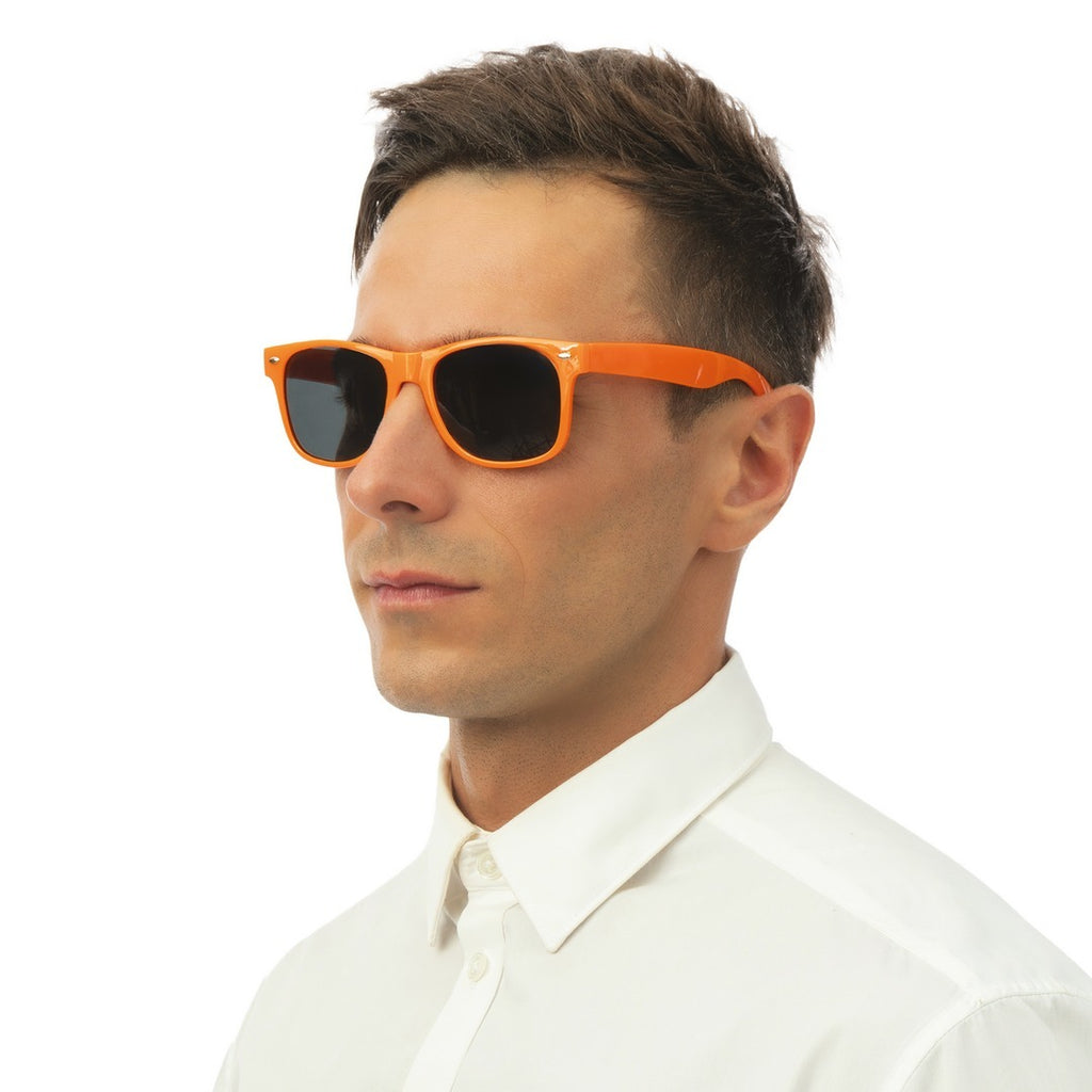 Blues Brothers Brille - Neon-Orange