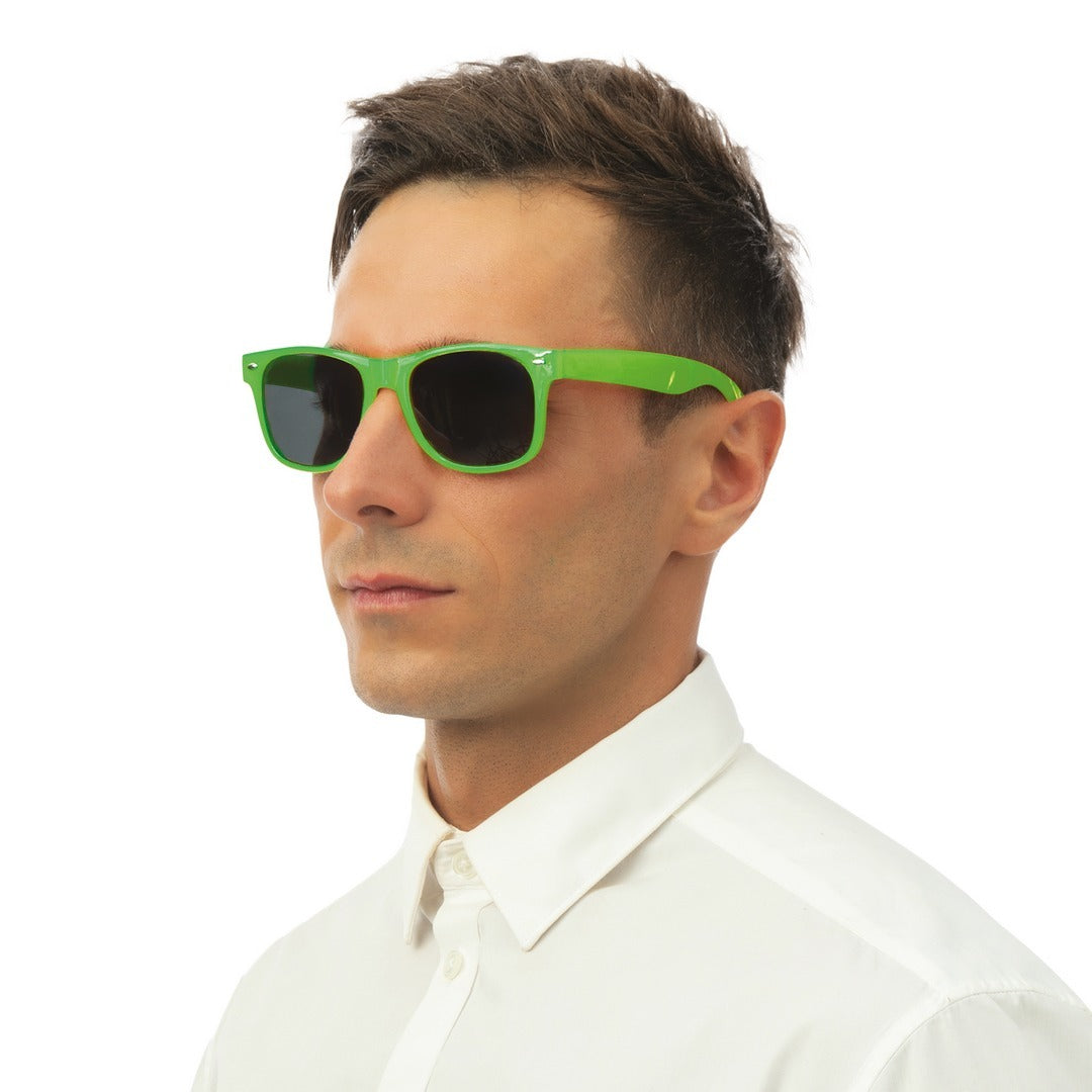 Blues Brothers Brille - neongrün