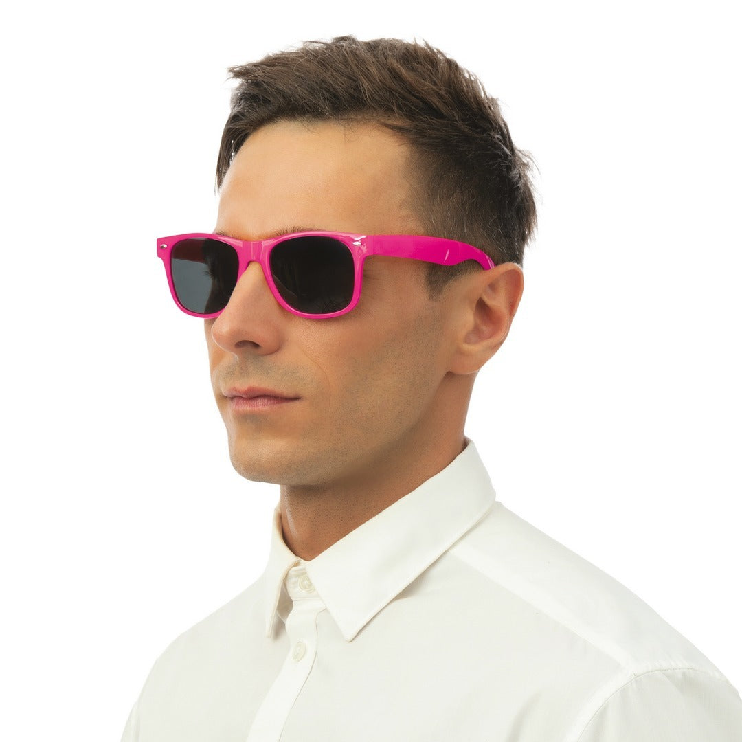 Blues Brothers Brille - Neonrosa
