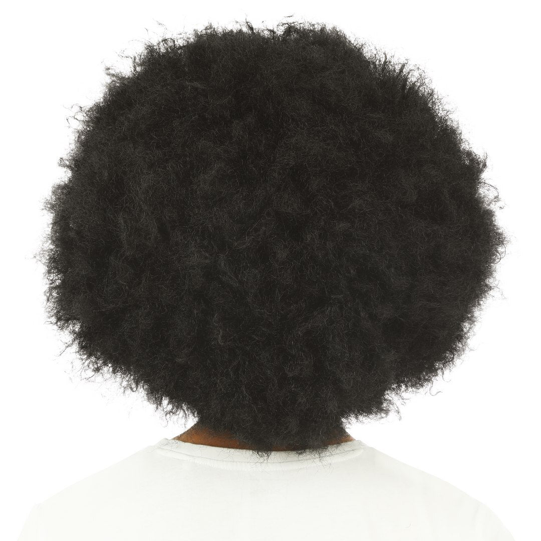 Perruque afro - noir - homme - XXL