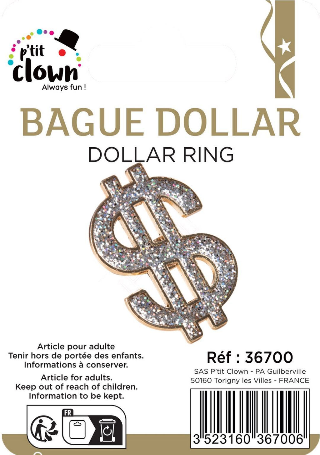 Dollarring - Gold