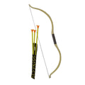 Indianer Bogen mit 3 Pfeilen - 52 cm
