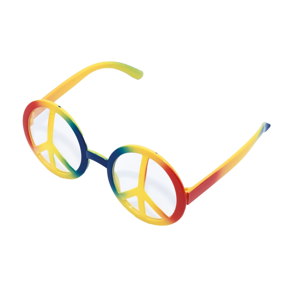 Friedens- und Liebe-Brille - mehrfarbig