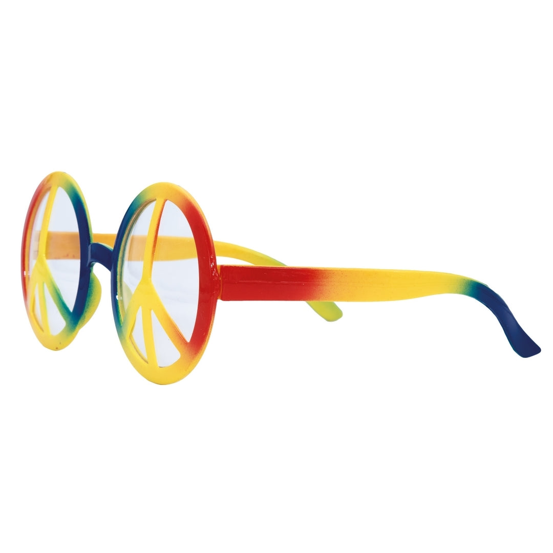 Friedens- und Liebe-Brille - mehrfarbig