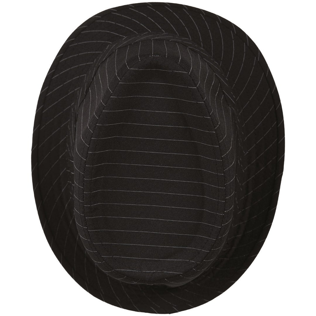 Chapeau borsalino - adulte - rayé noir et blanc